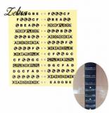 Portable Guitar Fretboard Note Sticker Musical Scale Label Fingerboard Decal For Musical Instruments Lover