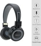 Portronics POR 012 Muffs G Bluetooth 4.2 On Ear Wireless With Mic Headphones/Earphones