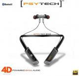 Psytech 4D Heavy Bass Active Neckband Wireless Earphones With Mic