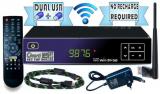 Quartz Set Top Box Wi Fi MP 4 HD PVR Digital Sat Receiver Multimedia Player