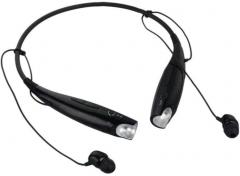 Sash HBS 730 Neckband Wireless Headphones With Mic Black