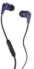 Skullcandy S2IKDY 043 Ink'd 2.0 In Ear Purple and Black Headphones with Mic