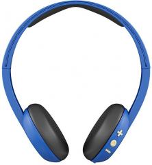 Skullcandy S5URJW 546 On Ear Wireless Headphone With Mic Blue