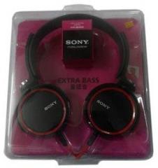 Sony Mdr xb400 Over Ear Headphone Red Black