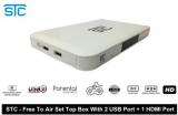 STC free to air set top box H 500 with dual USB port