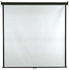 Technolite Wall Type Projector Screen Size: 4 Ft. x 4 Ft. In Imported High Gain Fabric With 1.2 Gain
