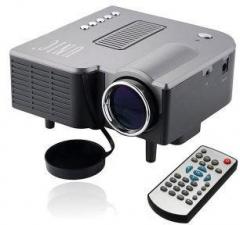 UNIC Mini LED Cinema Projector with VGA USB SD Card Playback