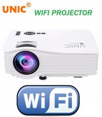 UNIC UPDATED WIFI UNIC UC36+ LED Projector 800x600 Pixels