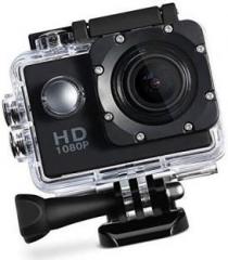Aerizo 1080p Full HD Wide Angle 12 MP Waterproof Action Camera with Micro SD Card Support Sports and Action Camera