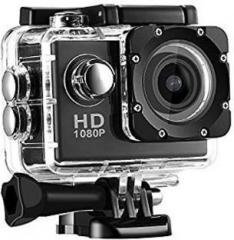 Aerizo 12MP Full HD Waterproof 140 Degree Wide Angle Action Camera with Micro SD Card Support Sports and Action Camera