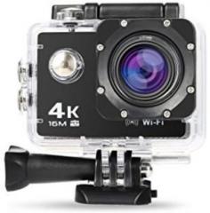 Aerizo Wide Angle Outdoor 16MP Waterproof Ultra HD Action Camera with 128 GB Micro SD Card Support Sports and Action Camera