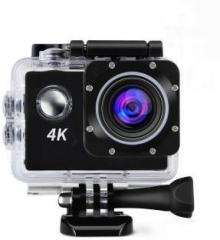 Alonzo 4K Action Camera 4K Action Cam Waterproof Sport Camera Diving Ultra HD 16MP 40M 170 Adjustable Wide Angle Lens 2 inch LCD Display with Sony Sensor with Rechargeable Batteries and Waterproof Sports and Action Camera