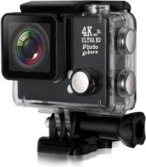 Amj 1080 Cam Waterproof Sport Camera Diving Ultra HD 16MP 30M 170 Adjustable Wide Angle Lens 2 inch LCD Display with Sensor with Rechargeable Batteries Sports and Action Camera
