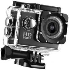 Berrin Sport Action Camera Shot Full HD 12MP 1080P Black Helmet Sports Action Waterproof Sports and Action Camera