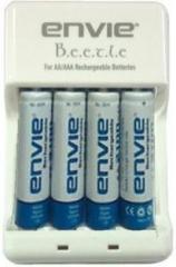 Envie Beetle Charger ECR 20 + 4xAA 1000 Ni Cd Battery Camera Battery Charger