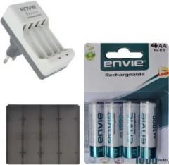 Envie Carry Case + AA 1000 Ma Rechargeable ECR20 Camera Battery Charger