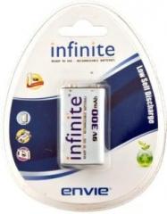 Envie Infinite 1* PP3 300mah Rechargeable Alkaline Battery