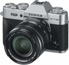 Fuji X T30 with 18 55 Kit Lens Silver Mirrorless Camera kiy