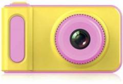 Halo Nation cam x1 Kids Digital Camera X1 HD 1080P Video Action Camcorder with Loop Recording & Digital Photography & 2 inch Screen Mini Multi Functional Still Camera Pink Instant Camera