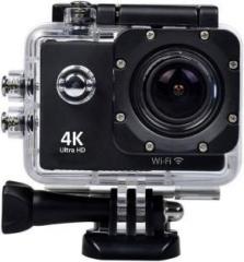 Hypex 4K 16 MP Ultra HD Wifi Wireless Sports 30 Mitre Water Resistant Outdoor Camera with Micro SD Card Support Sports and Action Camera