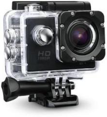 Hypex Waterproof Full HD 12MP Sports Under Water Recording Portable Action Camera with Micro SD Card Slot Support Sports and Action Camera
