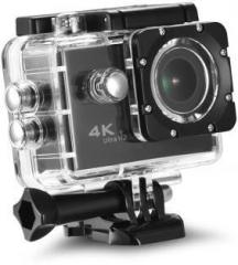 Lizzie 4k Action camera Sports and Action Camera 4K Ultra HD 16 MP WiFi Waterproof Digital Sports and Action Camera