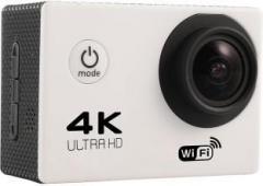 Lizzie 4K WiFi Ultra HD 30m Waterproof Sport Camera, Remote Control Camera Sports and Action Camera