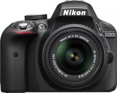 Nikon D3300 with AF S 18 55 mm VR Kit Lens DSLR Camera