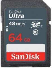 SanDisk 320X Camera 64 GB Ultra SDHC Class 10 48 MB/s Memory Card
