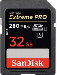 SanDisk Extreme Pro 32 GB SDHC UHS Class 3 280 MB/s Memory Card