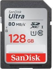 Sandisk ULTRA 128 SD Card Class 10 80 Memory Card