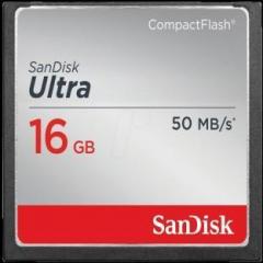 SanDisk Ultra 16 GB Compact Flash Class 10 50 MB/S Memory Card
