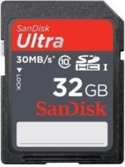 SanDisk Ultra 32 GB SDHC Class 10 30 MB/S Memory Card