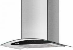 Glen Auto Clean Chimney 6063 SS 60 cm 1200 m3h Baffle filters Wall Mounted Chimney