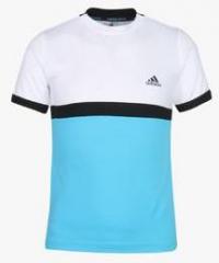 Adidas B Court White Tennis T Shirt boys
