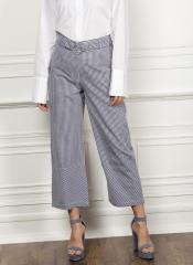All About You Blue Checked Coloured Pants women
