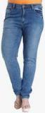 All Blue Washed Mid Rise Regular Fit Jeans women