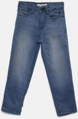 Allen Solly Junior Boys Blue Slim Fit Mid Rise Clean Look Stretchable Jeans