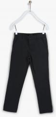 Allen Solly Junior Charcoal Slim Fit Trousers boys