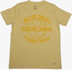 Allen Solly Junior Olive Printed Round Neck T Shirt boys