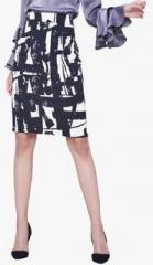 And Black Printed Pencil Skirts women