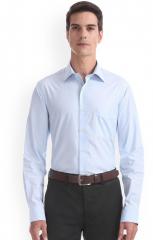 Arrow Blue Regular Fit Striped Formal Shirt men