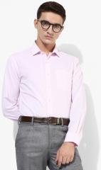 Arrow Pink Printed Slim Fit Formal Shirt men