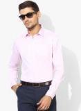 Arrow Pink Textured Slim Fit Formal Shirt men