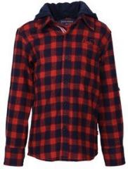 Bells And Whistles Red Casual Shirt boys