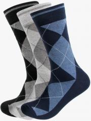 Bonjour Multicoloured Three Pairs Of Socks men