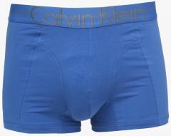 Calvin Klein Underwear Blue Solid Trunk men