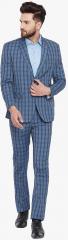 Canary London Blue Checked Suit men