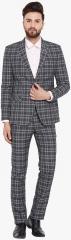 Canary London Grey Solid Suit men