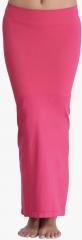 Clovia Pink Solid Saree Shapewear women